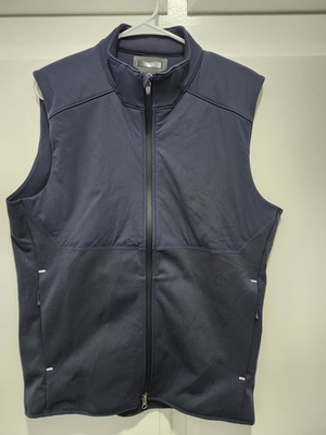 #ad RHONE Mens True North Vest Size Meduim True Navy Color $70.00