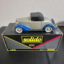 Solido Ford Cabriolet 6010 Model 1/18 Die Cast 1935 Collectible Rare Authentic