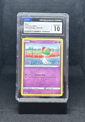 Ralts #59 Pokemon Chilling Reign