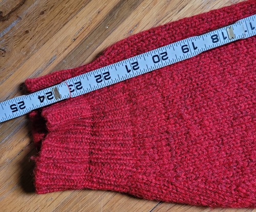 Vintage LL Bean Men's Red Heather Sweater Freeport Maine USA Wool Blend Sz XL - Picture 11 of 11