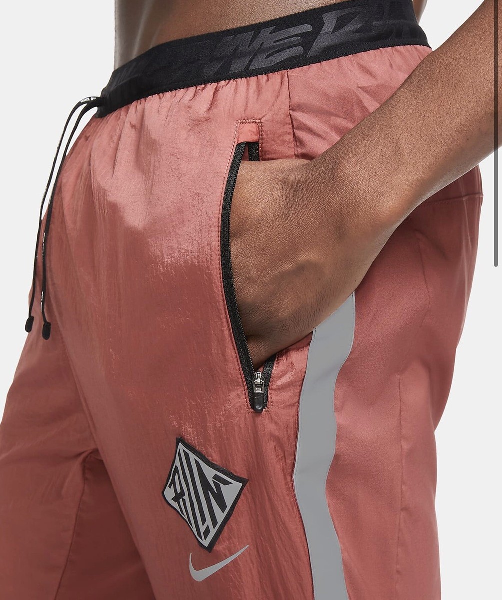 Nike Phenom Elite Wild Run Running Pants Size Large Cu5730 652 for