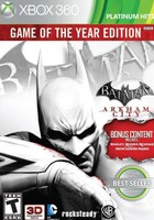 Batman: Arkham City Goty (ph) - Xbox 360 Batman: Arkham City Goty (ph) - Xbox 360