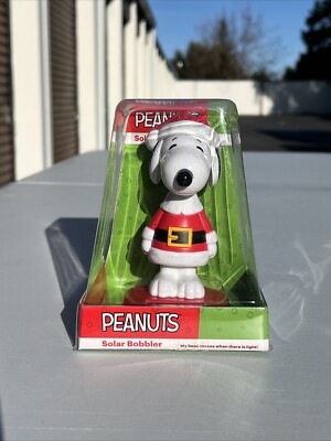 New Solar Bobbler Snoopy Bobble Head 2018 Magic Power Co Peanuts