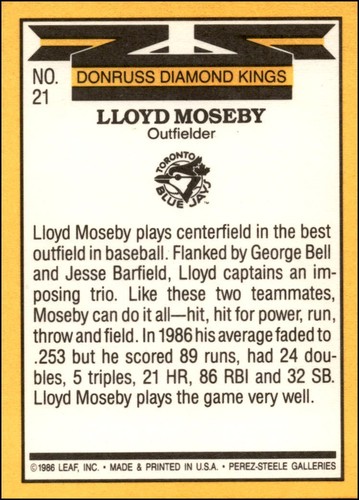 1986 Donruss Diamond Kings - U Pick your favorite players - fill sets Free Ship - Picture 54 of 66