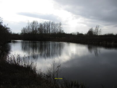 Foto 6x4 Lagune in den Millennium Feuchtgebieten Llanelli c2013