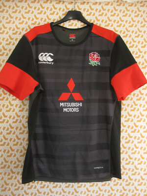Maillot Rugby Angleterre Canterbury – XL – Noir/Rouge