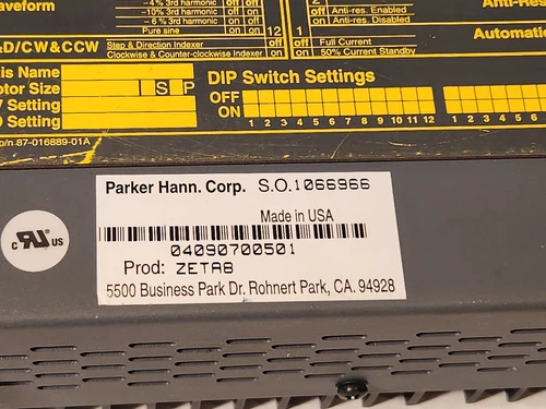 Parker ZETA8 Micro Stepper Drive Servo Motor Controller Zeta-8