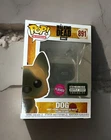 Funko Pop! Vinyl The Walking Dead Dog Flocked Supply Drop Excl #891 + Protector