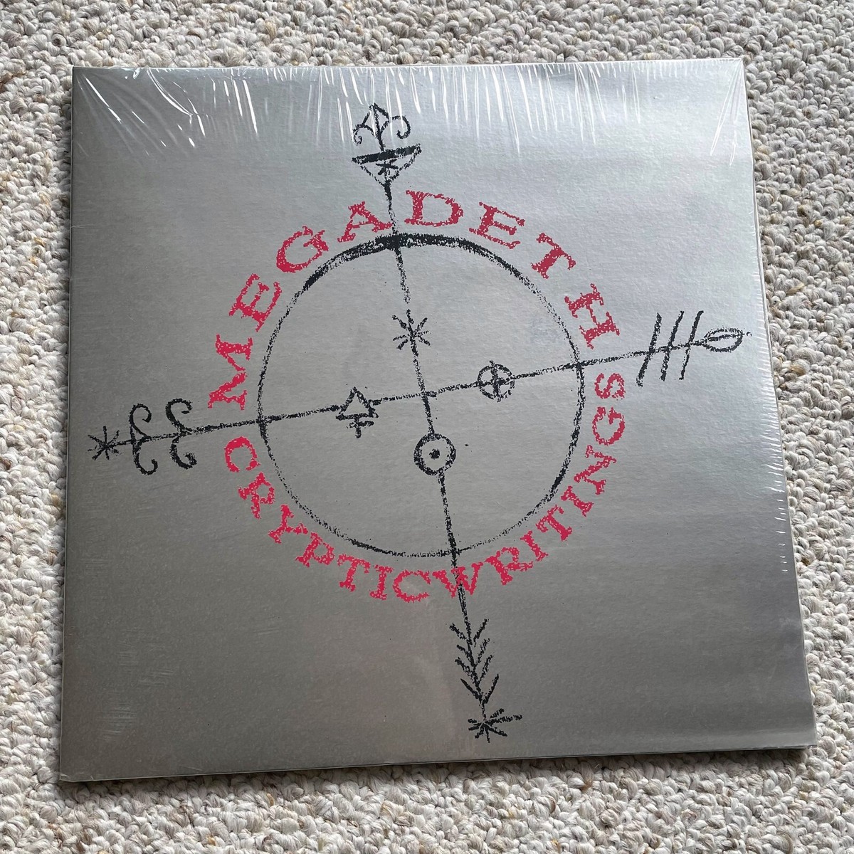 Megadeth - Cryptic Writings 1997 LP Vinyl 1st UK Import Mage Rare