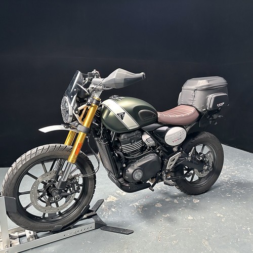 For Scrambler 400X Speed 400 Front Wheel Extension Splash Guard Fender Mudguard - Picture 24 of 24