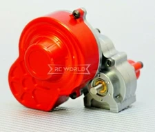 For Axial SCX10 GEARBOX Transmission w/ Metal Gears * SEALED* Reverse Torque -GM