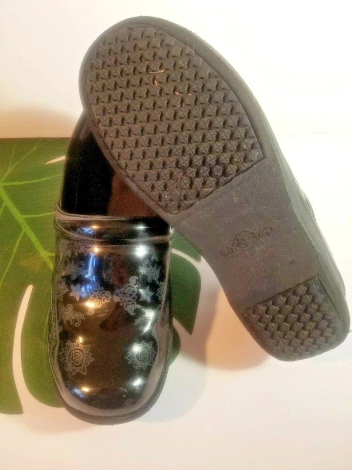 Zuecos Safe T Steps charol talla 9 Foto 3 de 4