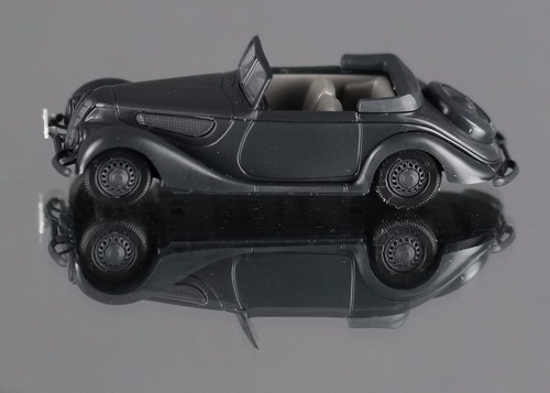 "BUSCH 40253 (H0, 1:87) - BMW 327 Cabrio ""Gendarmería de campo"" militar - ¡NUEVO! - Imagen 6 de 11