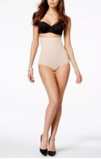 Spanx 2746 Women's Higher Power Panties Nude Size XL NWT $68