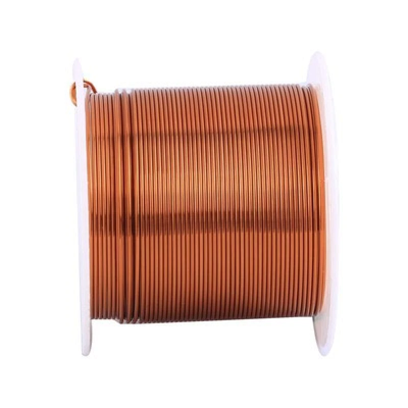 Red Magnet Wire Enameled Copperr Wire Round Magnetic Coil Roll 0.1-0.9mm - Image 2 of 4