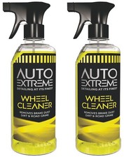 2 x 720ml Alloy Wheel Cleaner Trigger Spray Brake Dust & Road Grime