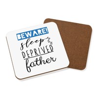 Beware Schlaf Deprived Vater Untersetzer GeträNke - Lustig Vatertag Papa