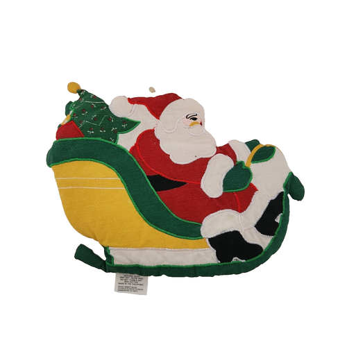 Lote De Colección De 5 Porta Ollas Navidad Vacaciones Almohadillas Calientes 100% Algodón Cocina - Imagen 10 de 11