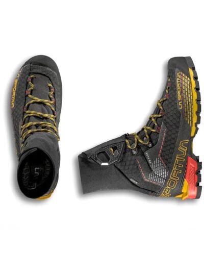 La Sportiva Trango Pro GTX Gore-Tex Bergsteigerschuhe Herren, Black/Yellow - Bild 5 von 6