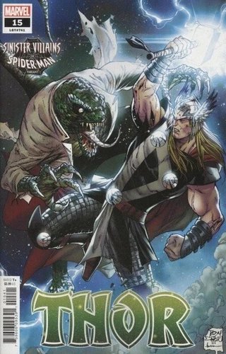 THOR #15 VILLAINS VARIANT BY MARVEL 2021 1$ SALE + BONUS