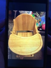 Wooden High Chair Weavers ￼