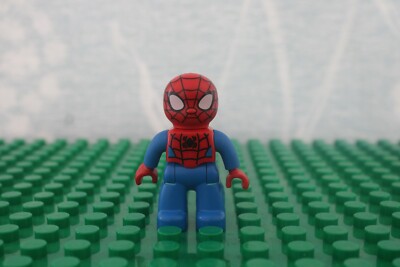 Lego Duplo Figure MARVEL Superhero SPIDER-MAN Red Wed Blue SpiderMan Spider Man