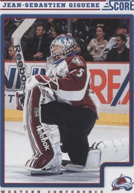 2012-13 Score - Jean-Sebastien Giguere #143 - 1 of 1