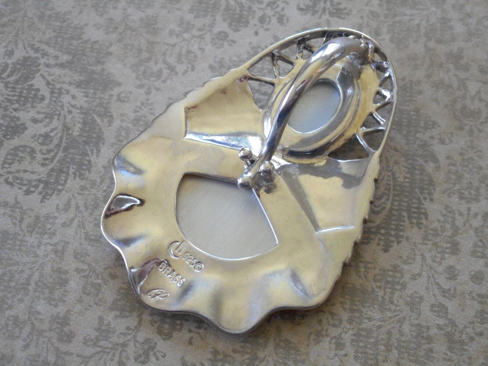 Кулон Carolyn Pollack из чистой латуни с гравировкой желтый усилитель швабры RE50R9R - Изображение 4 из 4