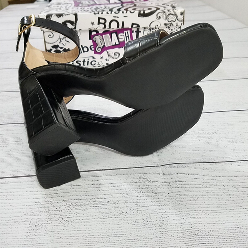 Brash Nene Block Heel Sandals Women's Size 6 - Picture 6 of 9