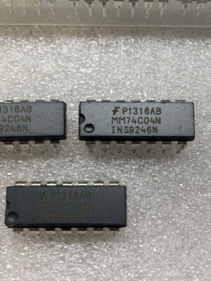 MM74C02N National   NOR Gate, TTL/H/L Series 4-Func, 2-Input CMOS 14pin (ORG1-5)