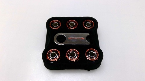 MONSOON G1/4" 1/2" ID, 5/8" OD Free Center Hardline Fittings (RED) FCH-1258-6-RD