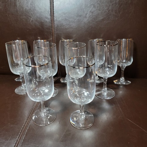 Fostoria Ankündigung Tulpe Weingläser Menge 11er Set selten 6 1/8" - Bild 16 von 18