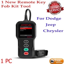 New Replacement Key Fob Kit Tool Select For Dodge Jeep Chrysler Remote Key Fob