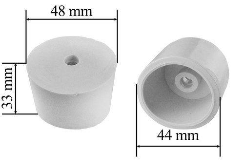 (Pack of 2) Demijohn / carboy bungs wine making rubber home brewing stoppers - Picture 9 of 11