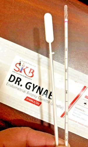 Pipelle Endometrial Biopsy Curette Sterile Sealed + Free Express Shipping - 第 1/3 張圖片
