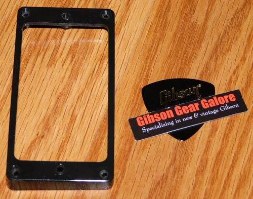Gibson Les Paul Pickup Ring Black Humbucker Bridge M-69 Guitar Parts SG Curved