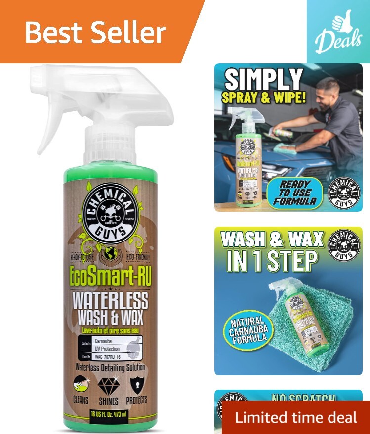 Quick EcoSmart Waterless Car Wash & Wax AllinOne Sustainable 16