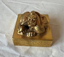 古董原始青铜中国风印章| eBay