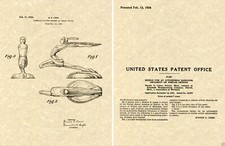 1934 Pontiac Chief Hood Ornament Patent Art Print Ready To Frame Gm 1934 Pontiac Chief Hood Ornament Patent Art Print Ready To Frame Gm