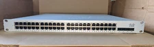 Cisco Meraki MS350-48FP-HW 48-Port Rack Mountable Gigabit Switch
