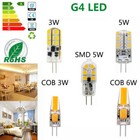 G4 LED Bulb 3W 5W 6W Capsule Light Lamps Corn Bulb Cool White Warm White Halogen