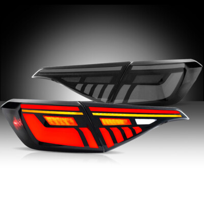 V2 Demon Eye Tail Lights for Honda Civic Sedan 2022-2026 11th Gen Smoked/White