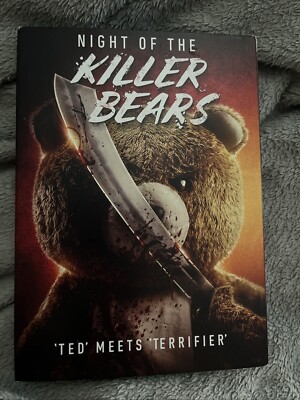 Night Of The Killer Bears (2023) DVD. BRAND NEW SEALED!! W/Slipcover!