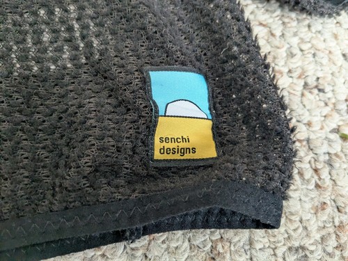 Senchi designs Alpha Direct 90 half-zip hoodie black medium - Imagen 2 de 3