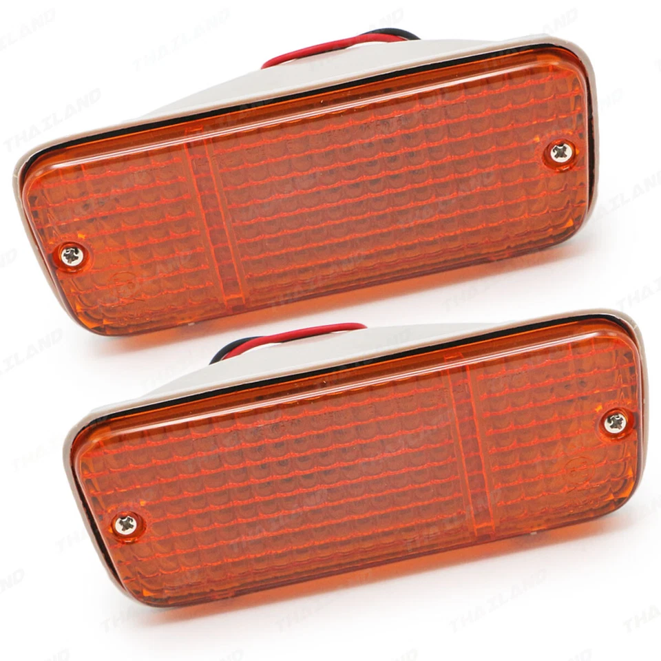 Подходит для Toyota Corolla KE70 1983 84 парковочный указатель поворота желтый бампер лампа - Изображение 4 из 4