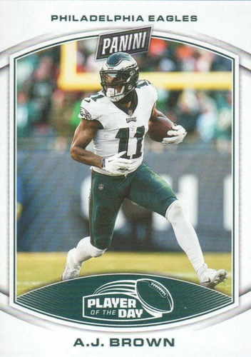 2023 Panini Player of the Day A.J. Brown #18