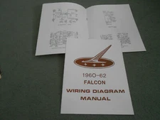 1960 1961 1962 FORD FALCON WIRING DIAGRAM MANUAL / '60 '61 '62 FALCON DIAGRAMS