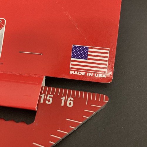 Milwaukee 180mm Sparren Vierkant Laser geätzt Metall Werkzeug Holzbearbeitung Zeichnen NEU - Bild 12 von 14