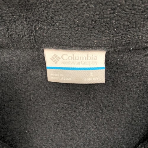 Columbia Sportswear Youth Kids Long Sleeve Full Zip Up Jacket Black Size Large L - Picture 4 of 10