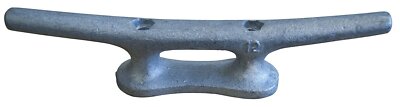 Dock Edge Cast Iron Cleat, 12'', Galvanized
